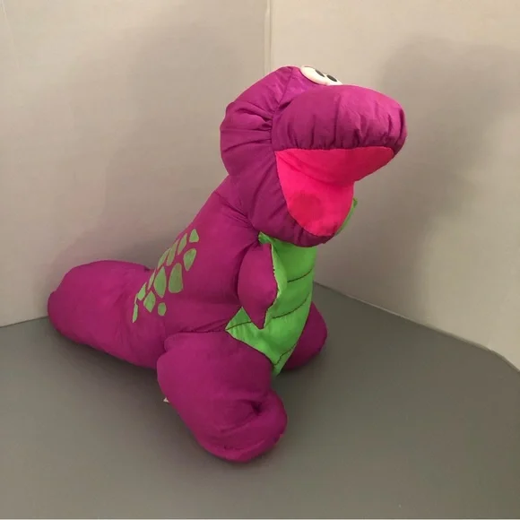 Vintage Dino Roar T-Rex Purple Fisher Price